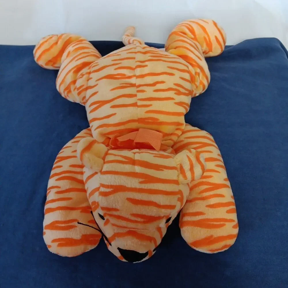 Ty Pillow Pals Plush Pastel Green Beaver Purple Hippo Pink Rabbit Orange Tiger
